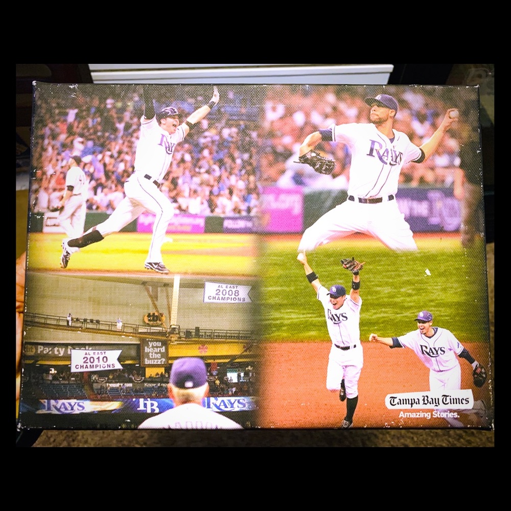 Tampa Bay Times Rays Amazing Stories Canvas Art